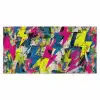 Bliksemschichten - Patroon - Marmer - Kleuren Muismat XXL klein -3d_leeg
