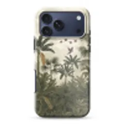 Papagaaien - Jungle - Tropisch - Green Toughcase MagSafe Apple iPhone 17 Pro Max klein -3d