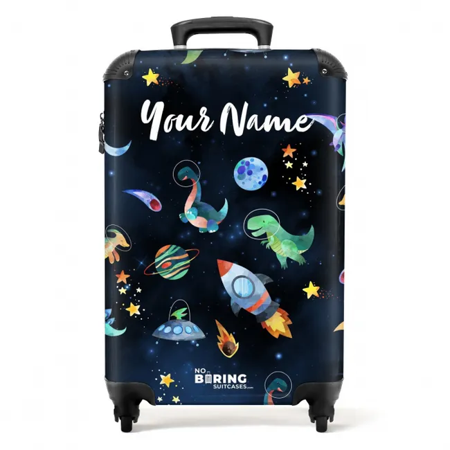 Cosmodino's NBS - Handbagage koffer - Kinderen Unisex middel -productfoto_recht