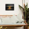 Gouden Reflectie op Water tuinposter los doek klein -sfeer7