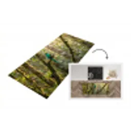 Quetzal - Jungle - Natuur - Groen Keukenloper - keukenmat middel -3d