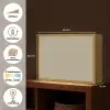 Taupekleur - Gewolkt textuur - Natuurlijk Light Box met batterij (Wandlamp) middel 907 -USP_websiteoverzichtNL