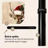 Kerst - Hert - Gewei - Rood Inductie beschermer vinyl 3mm middel -zzzzzzz-induclip_NL