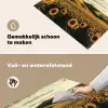 Zonnebloem - Veld - Windmolen Inductie beschemer met haakjes klein -ky-schoon-nl