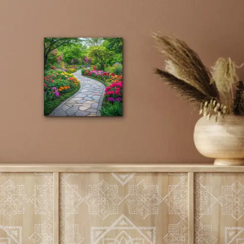 Park - Bloemen - Tuin aluminium wit klein -sfeer4