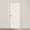 Abstract - Ruit - Beige deurposter klein 289 -3d_beige