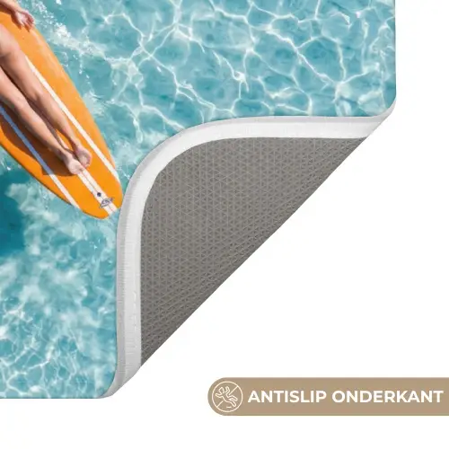Surfboard - Water - Badpak - Oranje Badmat klein -USP_AntislipNL
