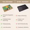 Retro - Meisje - Kat - Zon Dienblad Rechthoek middel -USP_VergelijkingNL