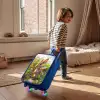 Kareltje konijn Kinderkoffer - Blauw klein -sfeer1