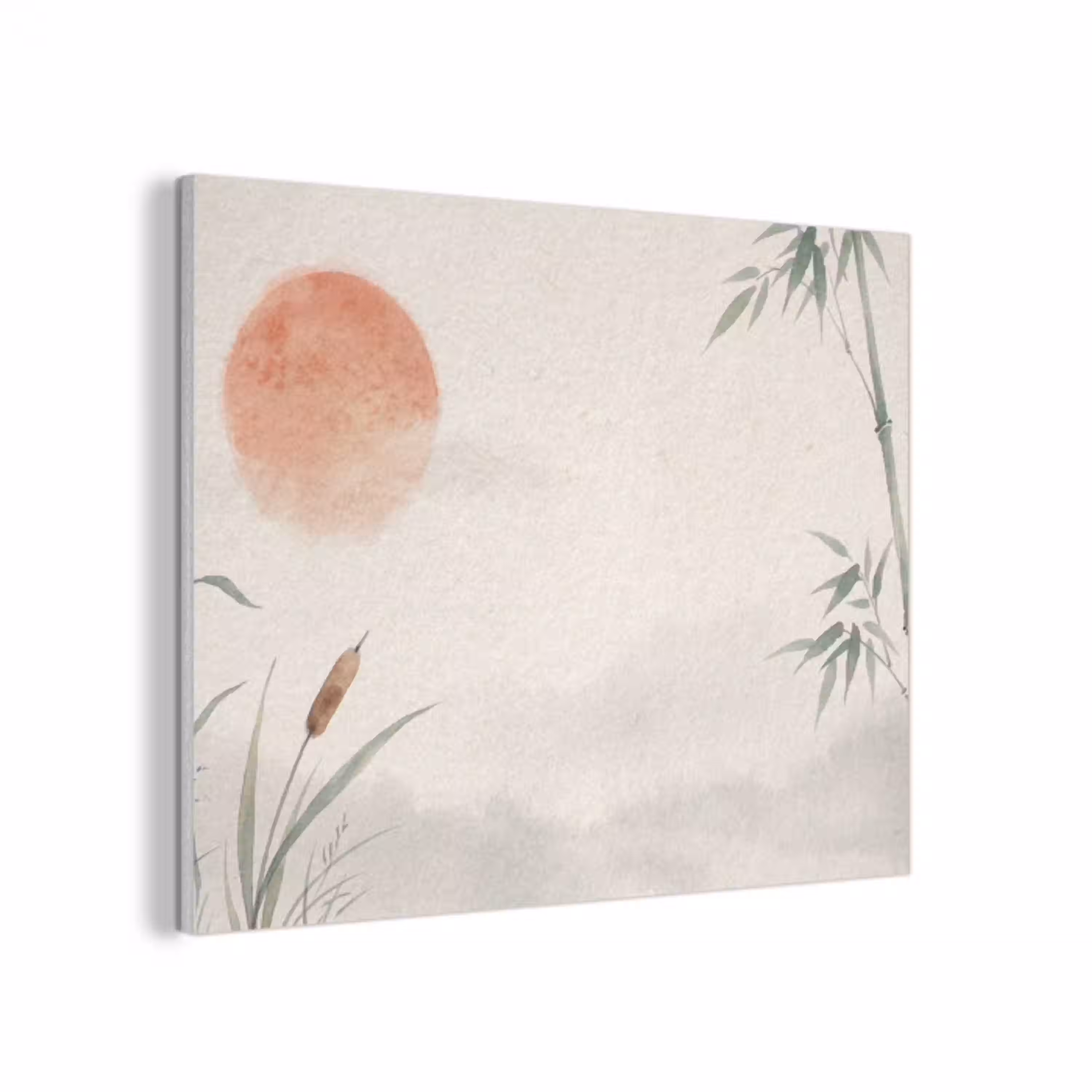 Minimalistisch - Bamboe - Groen PET vilt klein -3d