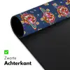 Disco - Blauw - Patroon Muismat XXL klein 681 -sfeer2