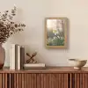 Narcis - Bloem - Minimalistisch Light Box met kabel (Tafellamp) klein -sfeer2