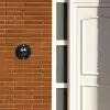 Leisteen - Modern Naambord Rond klein -sfeer3-rond-XS