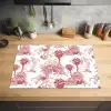 Jungle - Natuur - Rood Inductie beschermer vinyl 3mm klein 276 -sfeer5