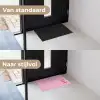 Yes you can do it - Rood - Roze Deurmat klein -voor-na_NL