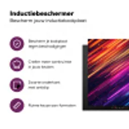 Snelheid - Kosmos - Kleurrijk Inductie beschermer vinyl 3mm klein -zzzzzzz-cc-usp