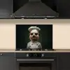 Dier - Kok - Stokstaartje keuken achterwand spatscherm klein -sfeer1