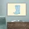 Illustratie - Cowboylaarzen - Patroon canvas 2cm klein -sfeer4