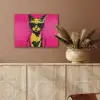 Kat - Art - Zonnebril - Roze PET vilt klein -sfeer4