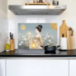 Aziatisch - Vrouw - Kimono Inductie beschemer met haakjes klein -sfeer2