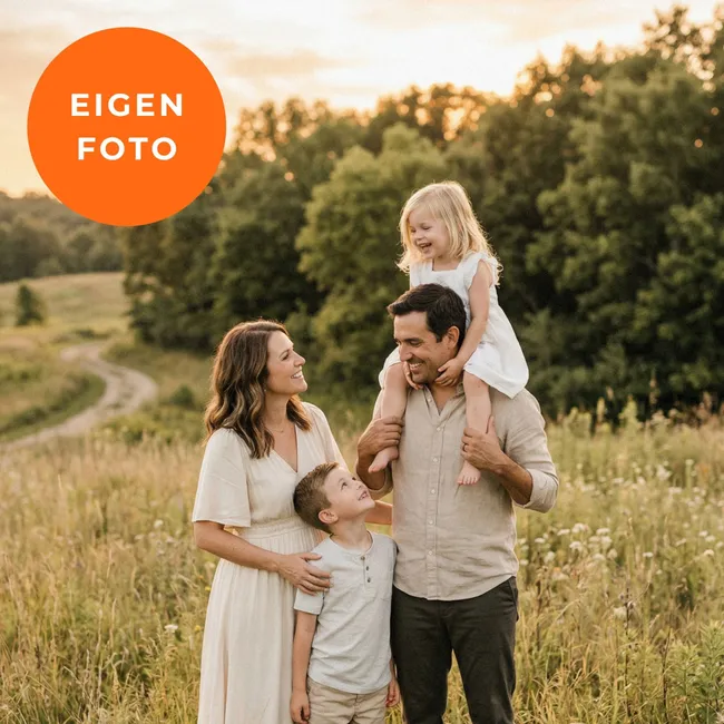 Behang - Met eigen foto