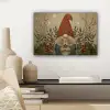 Kerstgnome - Konijntjes - Kleurrijk canvas 2cm klein -sfeer6