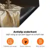 Fruit -  Stilleven - Wijn - Kaars Inductie beschermer vinyl 3mm klein -zzzzzzz-td-onderkant