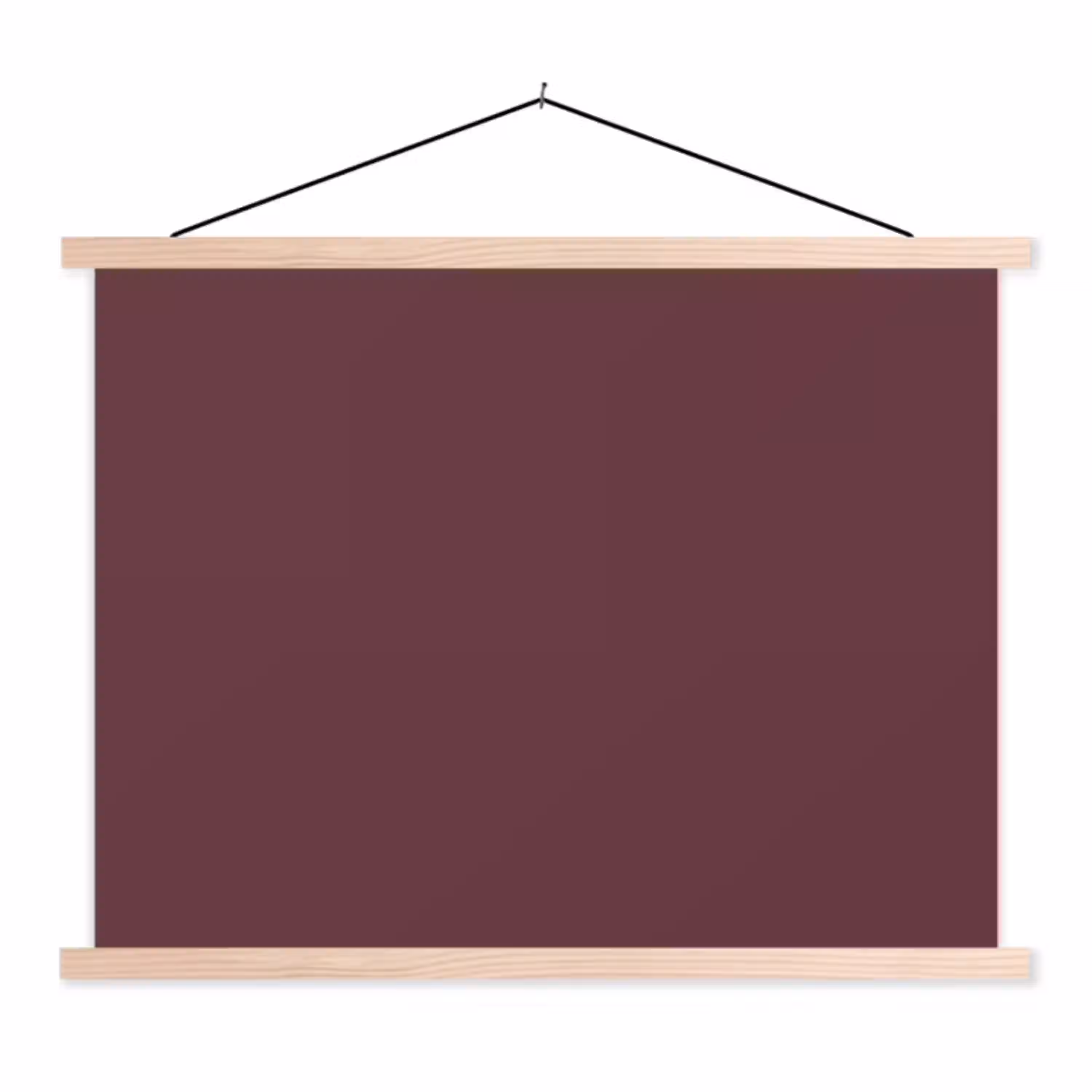 Dusty - Rose - Roze textielposter latten blank klein 122 -3d