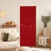 Big titties small heart - Rood - Hart deurposter klein -sfeer2