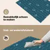 Zee - Donkerblauw - Golf - Vis Inductie beschemer met haakjes klein 777 -ky-schoon-nl
