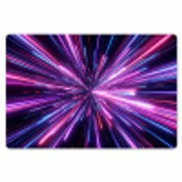 Lichtsnelheid - Ruimte - Roze - Paars Placemat vinyl groot -zzsfeer1_Kitchenyeah-website