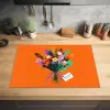 Kaartje - Boeket - Bloemen Inductie beschermer vinyl 3mm klein -sfeer5