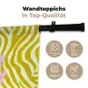 Zebraprint - Priority - Roze Wandkleed katoen klein -tsfeer2_DE