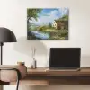 Zwaan - Bomen - Rust PET vilt klein -sfeer5