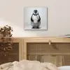Pinguïn - WC rol - Wit aluminium wit klein -sfeer3