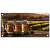 Bier - Hop - Landschap tuinposter los doek klein -3d