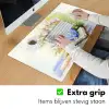 Vaas - Delftsblauw - Madeliefjes Muismat XXL klein -sfeer3