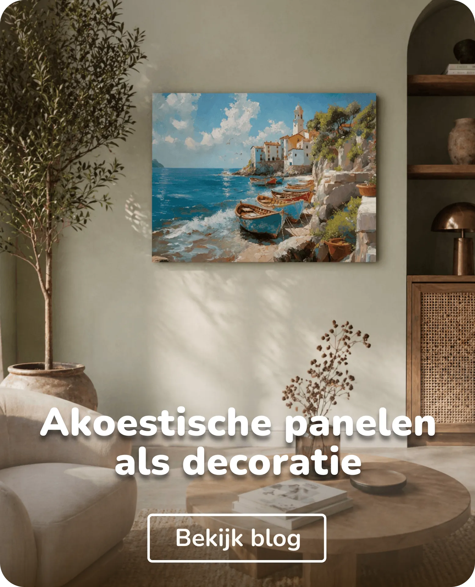 akoestische panelen als wanddeco