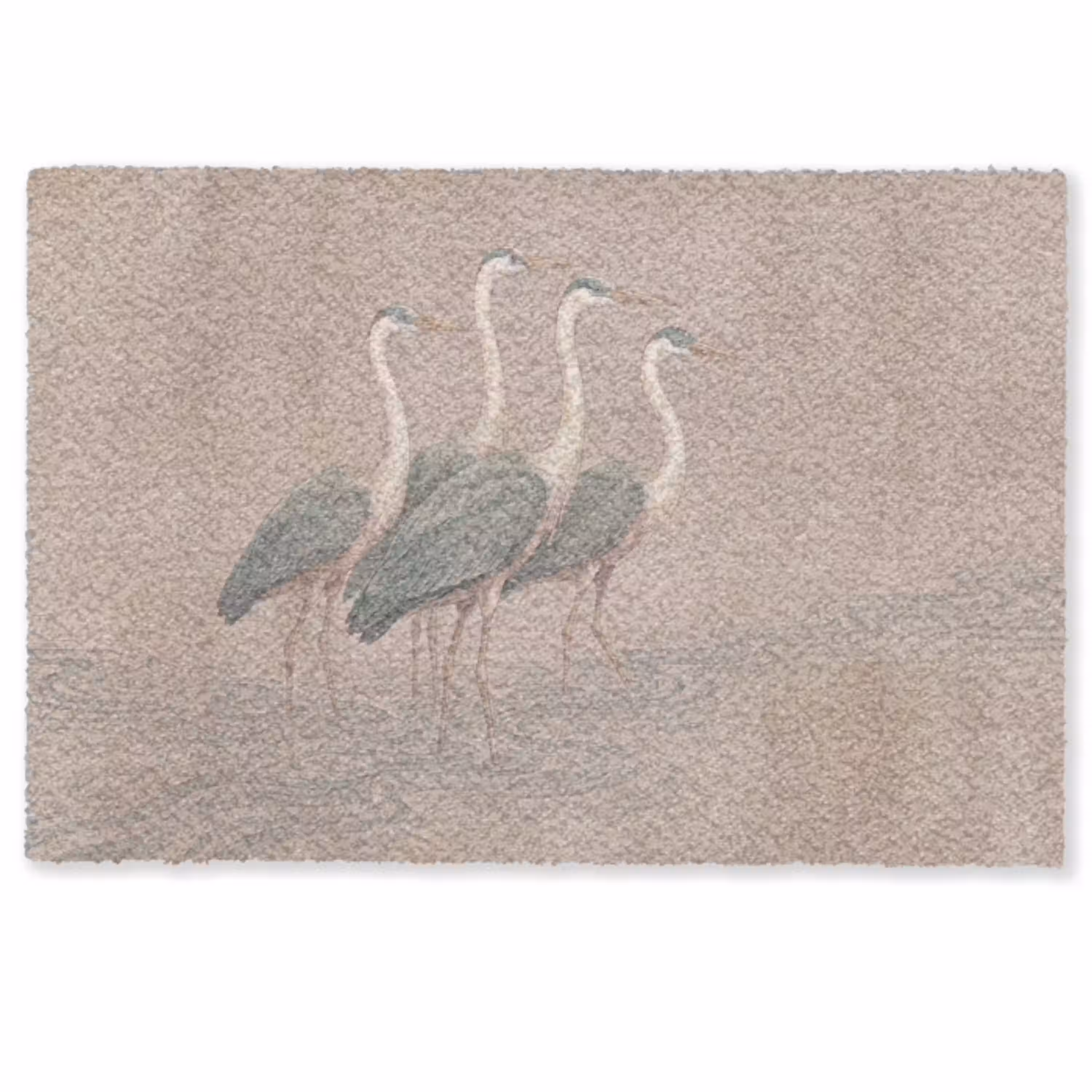Vogel - Water - Natuur - Vintage Deurmat klein -zkaufland3d