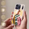 Vrouw - Zon - Kleurrijk Telefoonhoesje iPhone 17 Pro klein -sfeer3_NL