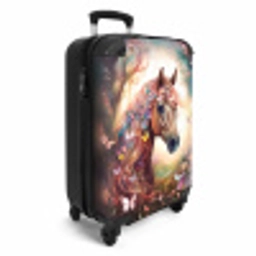 Vlindermerrie Koffer - NBS - Handbagage middel -productfoto_3d