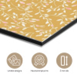 Takjes - Patroon - Oker aluminium wit klein 46 -closeup_NL