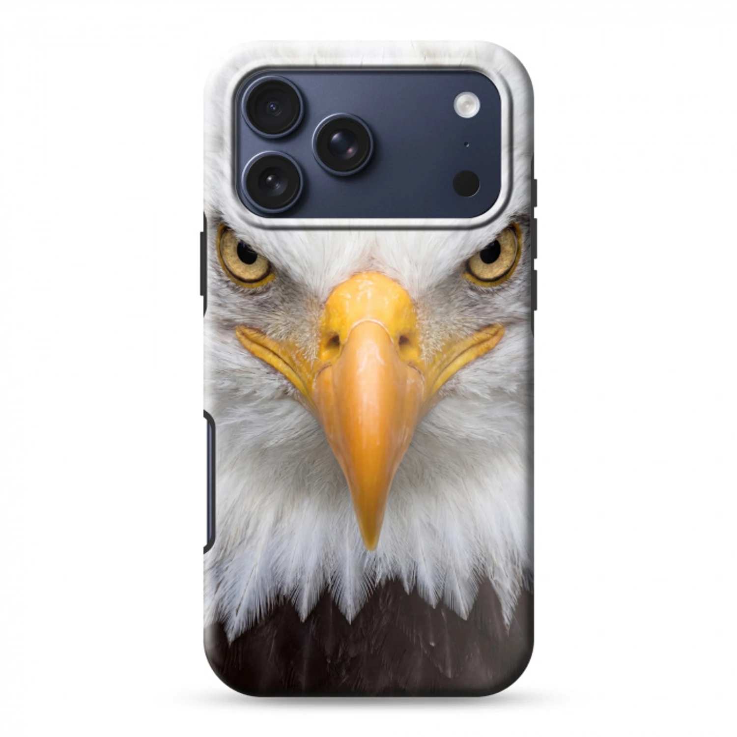 Amerikaans - Zeearend - Portret - Geel Toughcase MagSafe Apple iPhone 17 Pro Max klein -3d