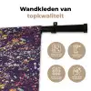 Spat - Abstract - Stippen Wandkleed katoen klein 269 -sfeer2