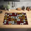 Abstract - Patroon - Rood Inductie beschermer vinyl 3mm klein -sfeer5