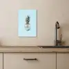 Blauw - Ananas - Disco - Discobal KitchenYeah - Keuken - Canvas klein -sfeer2
