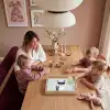 Kat - Zonnebril - Wijnglas - Langharig Dienblad Rechthoek middel -sfeer4