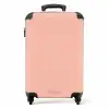 Pastel - Zalmroze NBS - Handbagage koffer - Kinderen Unisex middel -productfoto_recht