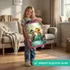 Zebra - Aapje - Waterval - Rotsen Kinderkoffer - Roze klein -sfeer2_NL