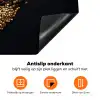 Specerijen - Mix - Hartvorm - Zwart Inductie beschermer vinyl 3mm klein -zzzzzzz-td-onderkant